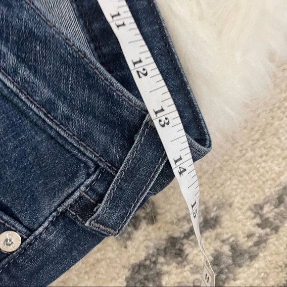 True Religion slim straight leg denim bling jeans size 27 - Picture 6 of 9